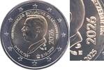 Speciale 2 euromunten 2 Euro Luxemburg 2026 'Troonsbestijging Groothertog Guillaume + 45 jarige verjaardag' -