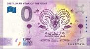 0 Euro Biljetten 2026 0 Euro biljet Nederland 2026 2027 'Jaar van de gei... 4.65 &pound;  +  25.39 &pound; shipping