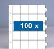 100 x 20-vaks populair muntbladen zonder schutbladen -