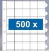500 x 30-vaks populair muntbladen zonder schutbladen -