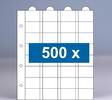 500 x 32-vaks populair muntbladen zonder schutbladen -