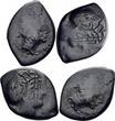 211-208 v. Chr. Rom Republik Æ Sextans Sizilien 211-208 Kornähre Merkur Prora Galeere Albert 208 VF/EF