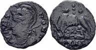 Römisches Kaiserreich Constantinus I Follis Nicomedia 336/7 VRBS ROMA Wölfin Romulus Remus RIC 195 R1 Follis 336-337 Schön