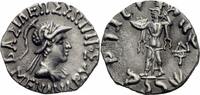 Baktrien Asien Baktrien Indo-Griechen Menander I Soter Drachme Athena Helm Schild HGC 193 Drachme ca. 155-130 v. Chr. Vorzüglich