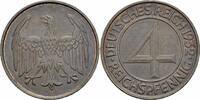 Weimarer Republik 4 Pfennig 1932 Weimarer Republik 4 Reichspfennig 1932 ... 24.27 £  +  4.33 £ shipping