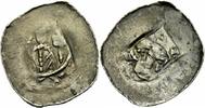 Kärnten, Herzogtum Pfennig RDR Kärnten St. Veit Herzog Bernhard Pfennig Lilie Geflügelter Löwe CNA Cb18 -